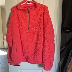 DAVI & DANI Coral Teddy Jacket